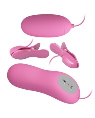 PRETTY LOVE - PINCE ÉPILER AVEC VIBRATION ET ÉLECTROCHOC ROSE