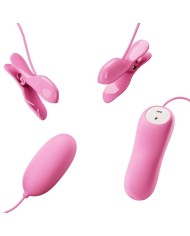 PRETTY LOVE - PINCE ÉPILER AVEC VIBRATION ET ÉLECTROCHOC ROSE