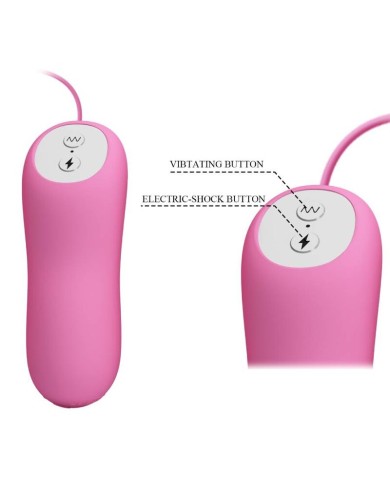 PRETTY LOVE - PINCE ÉPILER AVEC VIBRATION ET ÉLECTROCHOC ROSE