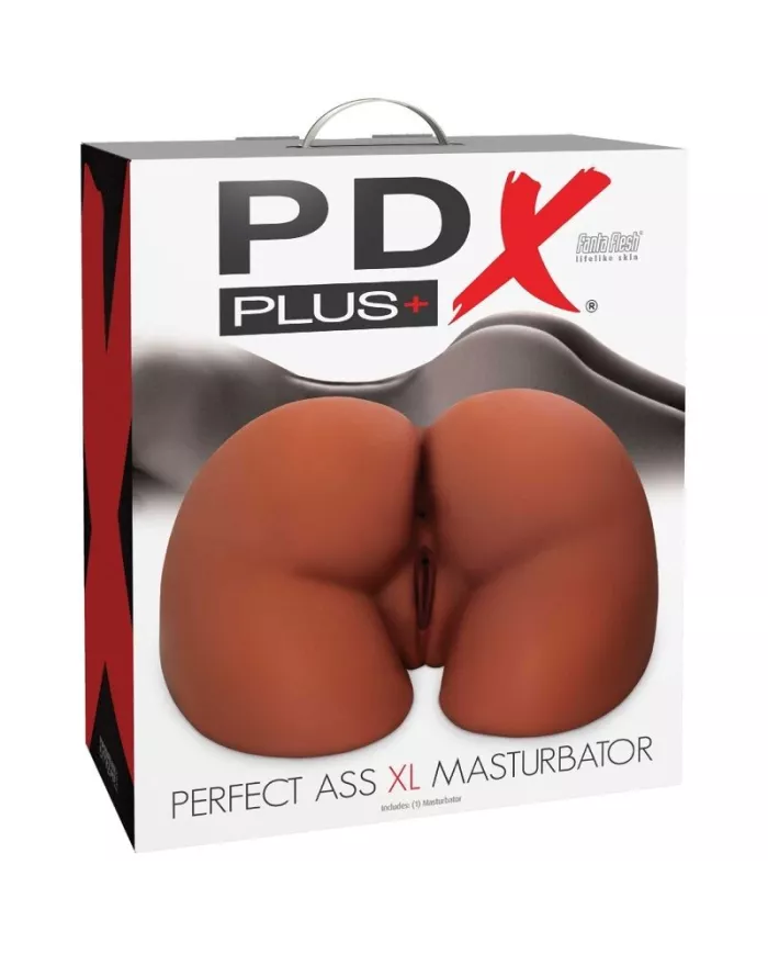 PDX PLUS - MASTURBATEUR MARRON DOUBLE ENTRÉE PERFECT ASS XL PDX PLUS - MASTURBATEUR MARRON DOUBLE ENTRÉE PERFECT ASS XL
