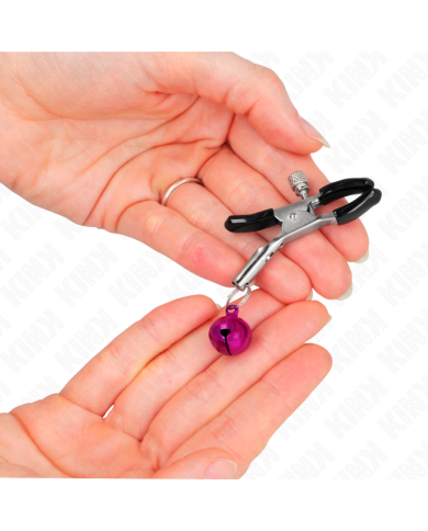 KINK - PINCE À METON SIMPLE CLOCHE VIOLET 6 CM