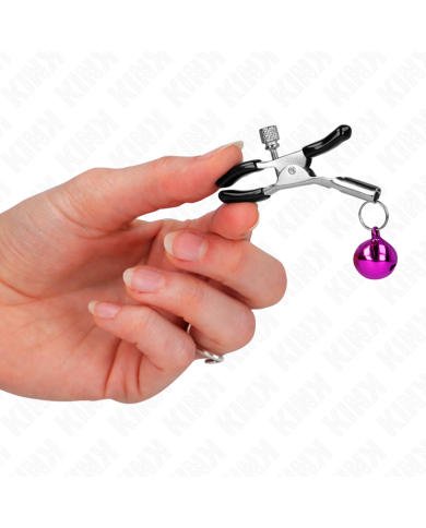 KINK - PINCE À METON SIMPLE CLOCHE VIOLET 6 CM