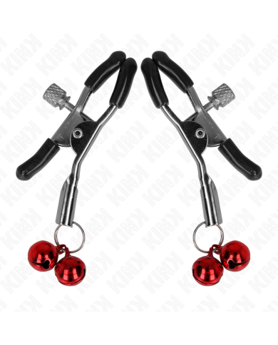 KINK - PINCE À METON DOUBLE CLOCHE ROUGE 6 CM