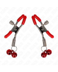 KINK - PINCE À METON DOUBLE CLOCHE ROUGE ROUGE 6 CM