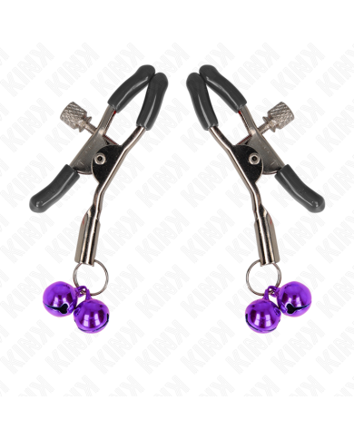 KINK - PINCE À METON DOUBLE CLOCHE VIOLET 6 CM