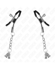 KINK - PINCES À TÉLÉTON PENDENTIF CLOCHE ARGENT 6 CM