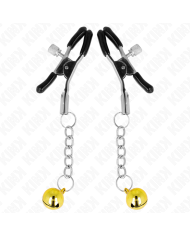 KINK - PINCES À METON PENDENTIF JINGLE BELL OR 6 CM