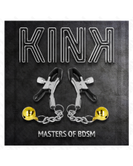 KINK - PINCES À METON PENDENTIF JINGLE BELL OR 6 CM