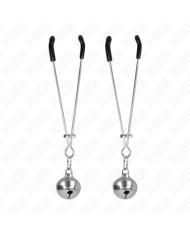 KINK - PINCES À TÉLÉPHONE MINCE CLOCHE ARGENT 7 CM
