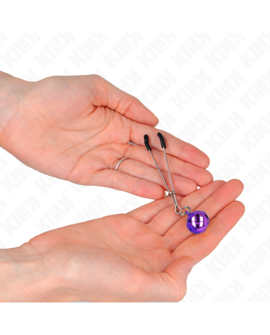 KINK - PINCES À TÉLÉPHONE MINCE CLOCHE VIOLET 7 CM