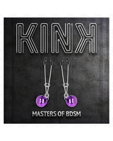 KINK - PINCES À TÉLÉPHONE MINCE CLOCHE VIOLET 7 CM