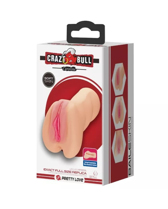 CRAZY BULL - MASTUBADOR EN FORME DE VAGIN DE CAROLINE