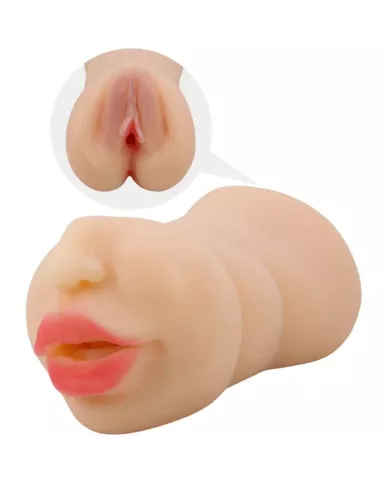 CRAZY BULL - MASTUBADOR EN FORME DE VAGIN ZOEY DOUBLE ENTRÉE