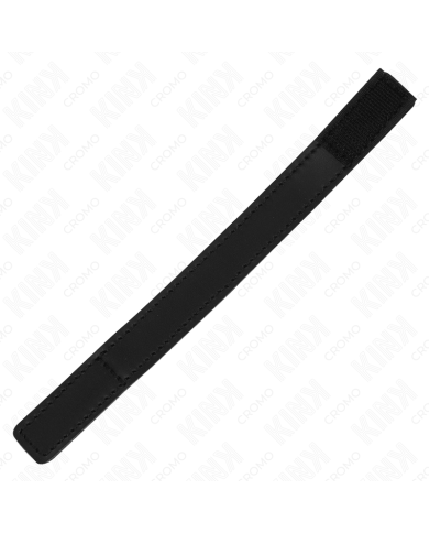 KINK - ANNEAU PÉNIS EN CUIR AVEC FERMETURE VELCRO 20 X 2 CM