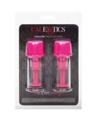 CALEXOTICS - VENTOUSE À TÉTINE ROSE À TOURNER VIDE