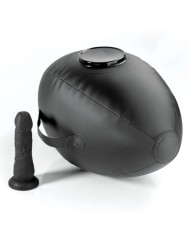 FETISH FANTASY SERIES - BODY DOCK BOULE GONFLABLE AVEC GODEMICHET NOIR 41,9 CM