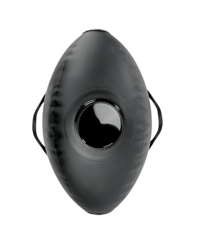 FETISH FANTASY SERIES - BODY DOCK BOULE GONFLABLE AVEC GODEMICHET NOIR 41,9 CM