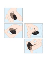 FETISH FANTASY SERIES - BODY DOCK BOULE GONFLABLE AVEC GODEMICHET NOIR 41,9 CM