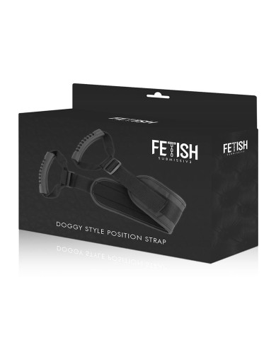 FETISH SUBMISSIVE - HARNAIS STYLE CHIEN AVEC DOUBLURE EN NOPRÈNE