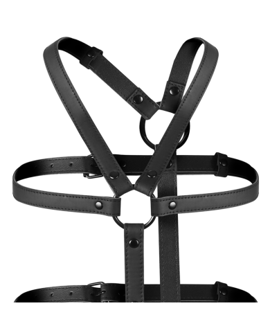 FETISH SUBMISSIVE BONDAGE - HARNAIS RÉGLABLE TORSE ET BRAS