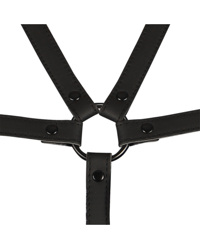 FETISH SUBMISSIVE BONDAGE - HARNAIS RÉGLABLE TORSE ET BRAS