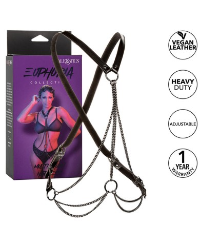 CALEXOTICS - EUPHORIA HARNAIS MULTICHAÎNE PREMIUM