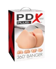 PDX PLUS - MASTURBATEUR ANAL ET VAGIN RÉALISTE 360 BANGER