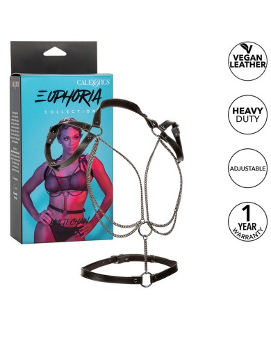CALEXOTICS - EUPHORIA HARNAIS LICOL MULTICHAÎNES PREMIUM