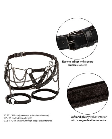 CALEXOTICS - EUPHORIA HARNAIS DE CUISSE MULTICHAÎNES PREMIUM