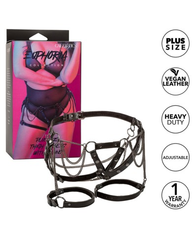CALEXOTICS - EUPHORIA HARNAIS DE CUISSE MULTICHAÎNES PREMIUM GRANDE TAILLE