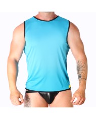 MACHO - T-SHIRT BLEU S/M