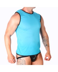MACHO - T-SHIRT BLEU S/M