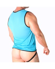 MACHO - T-SHIRT BLEU S/M