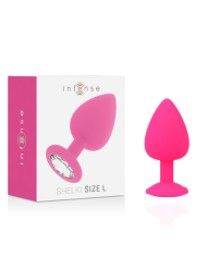 INTENSE - PLUG ANAL SHELKI L FUCHSIA