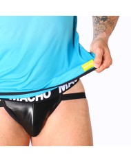 MACHO - T-SHIRT BLEU S/M