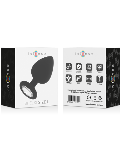 INTENSE - PLUG ANAL SHELKI L NOIR
