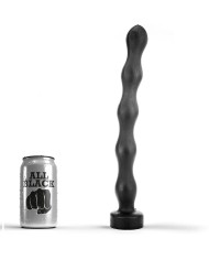 ALL BLACK - PLUG ANAL BALLE 32 CM