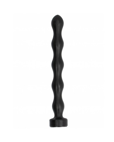 ALL BLACK - PLUG ANAL BALLE 32 CM