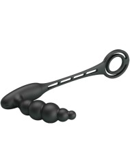 PRETTY LOVE - ANNEAUX PÉNIS AVEC PLUG VIBRATEUR