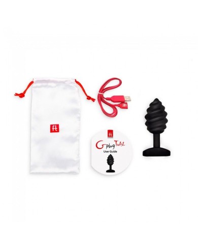 G-VIBE - GPLUG TWIST AVEC VIBRATION NOIR