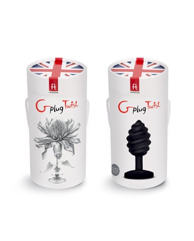 G-VIBE - GPLUG TWIST AVEC VIBRATION NOIR