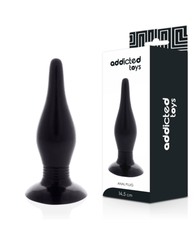 ADDICTED TOYS - PLUG ANAL 14.5 CM NOIR