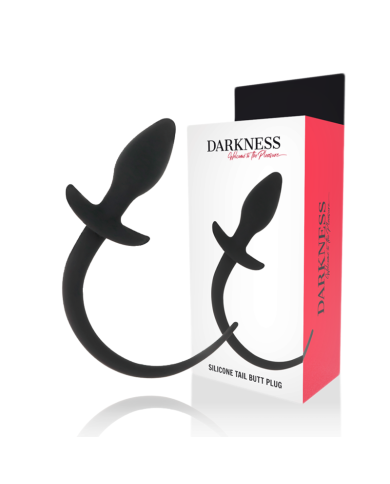 DARKNESS - PLUG ANAL 28 CM SILICONE NOIR