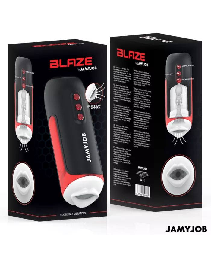JAMYJOB - MASTURBATEUR BUCCAL AUTOMATIQUE BLAZE 5 MODES ONDES STIMULANTES ET VIBRATIONS JAMYJOB - MASTURBATEUR BUCCAL AUTOMATIQUE BLAZE 5 MODES ONDES STIMULANTES ET VIBRATIONS