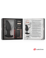 ANBIGUO - VIBRATEUR ANAL PLUG TÉLÉCOMMANDE WATCHME AVEC ROTATION DES PERLES AMADEUS