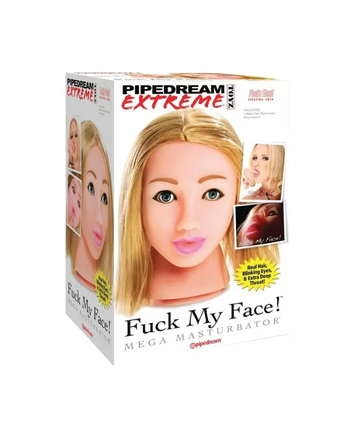 EXTREME TOYZ - BAISE-MOI MÉGA MASTURBATEUR VISAGE BLONDE