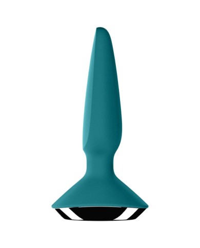 SATISFYER - VIBRATEUR PLUG ILICIOUS 1 PLUG VERT