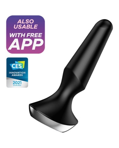 SATISFYER - VIBRATEUR PLUG ILICIOUS 2 PLUG NOIR