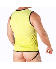MACHO - T-SHIRT JAUNE S/M