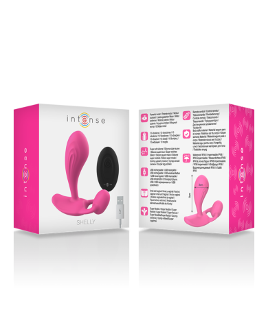 INTENSE - TÉLÉCOMMANDE ANAL SHELLY PLUG ROSE